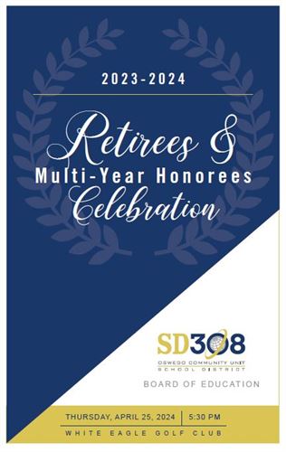 2023-2024 Retirement & Multi-Year Honorees Program